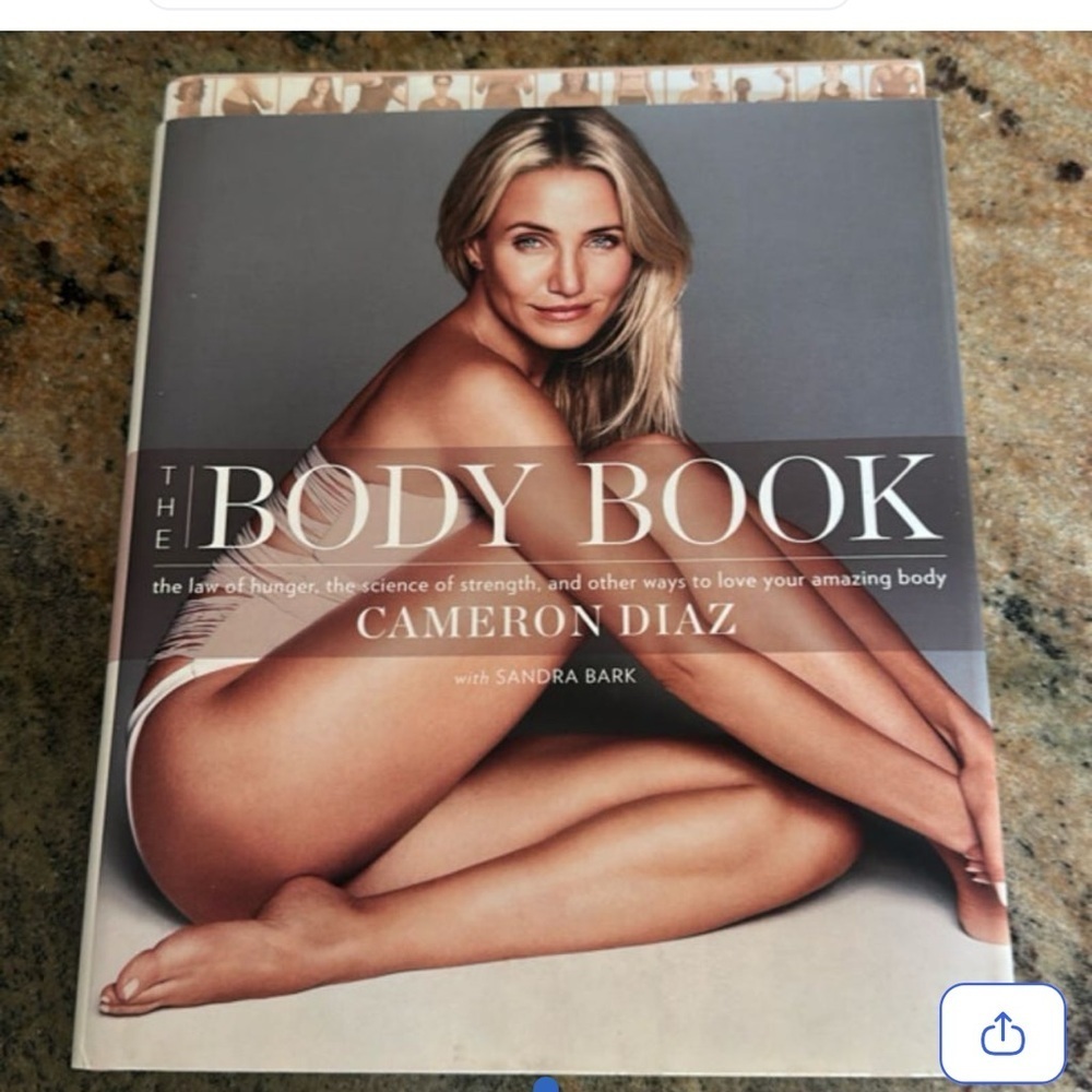 The Body Book by Cameron Diaz - Gray Cover